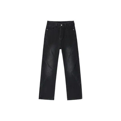 The Simpsons Черный Серый Унисекс Джинсы