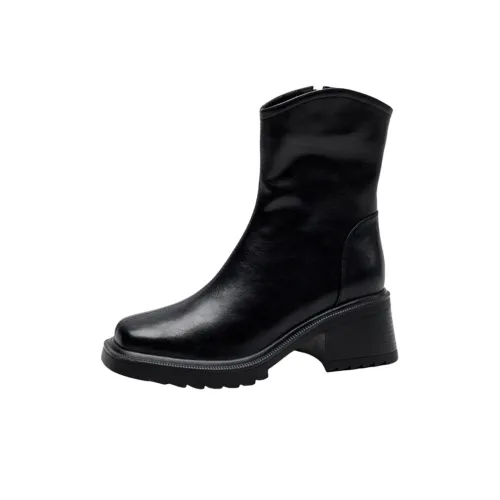 ZIXIAO Ботильоны Высокий каблук 5 8 см Женские