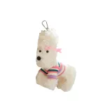 Белая заколка для волос