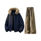 Midnight Blue + Khaki Pants  
Полночь Синий + Хаки Брюки