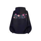 Темно-синий, синий (с принтом, утолщенный, с флисовой подкладкой)