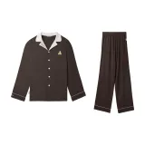 Колье Белый Кофейный