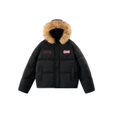 Чёрный (розовый логотип)