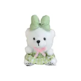 Бант Медведь-Зеленый