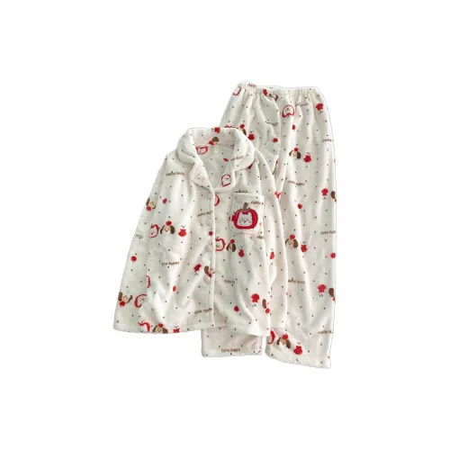 ЮЙЧЖАОЛИНЬ Pajama Комплект Осенний и Зимний Женский