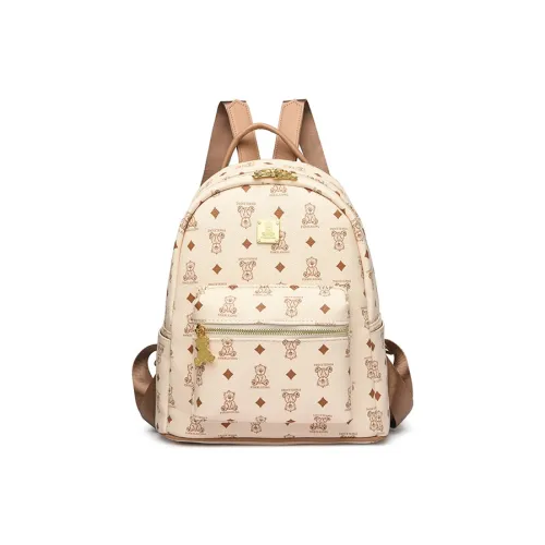 ORANGE BEAN ПУ (полиуретан) Рюкзак Маленький Женский Многоцветный