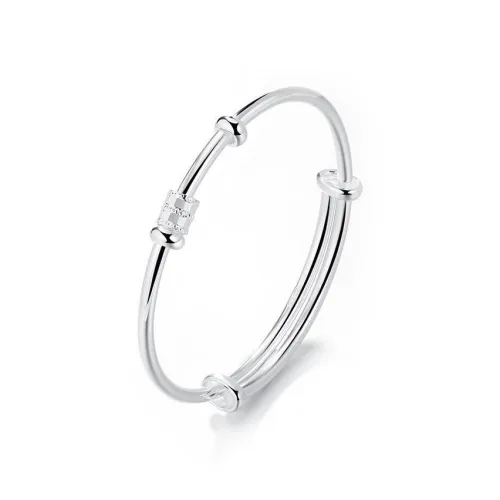 WUYIFEI Браслеты с серебряным покрытием женские