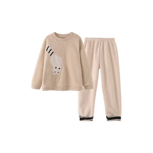 O'MESIK Khaki Женские Пижамные Комплекты