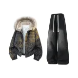 Оранжевый + Черные штаны