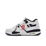 Белый Черный [Флисовая подкладка, премиум, улучшенный - более удобный и прочный]