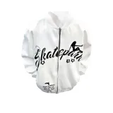 Белый с вышивкой буквы Bullet