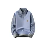 Синий, флисовая подкладка