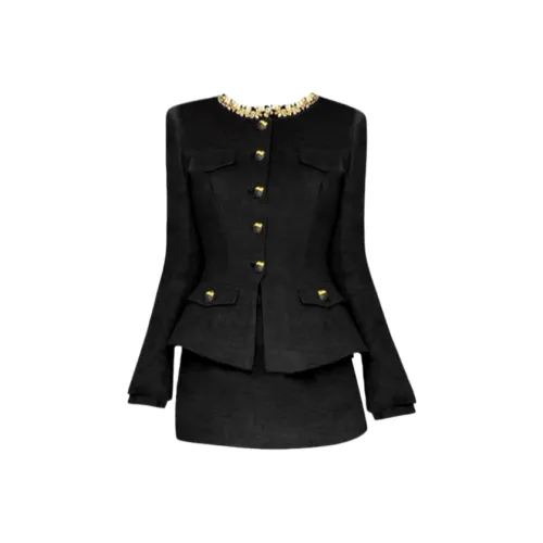 ADXKM Черный Женские Комплекты с Юбкой