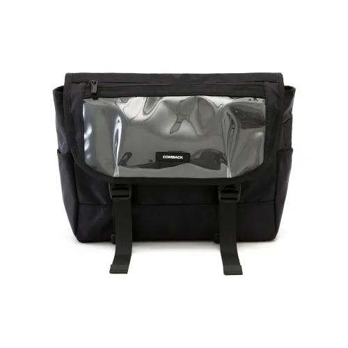 COMBACK Полиэстер Сумка через плечо Мужская Черная