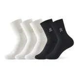 5 пар (Белый + Белый + Белый + Черный + Черный)