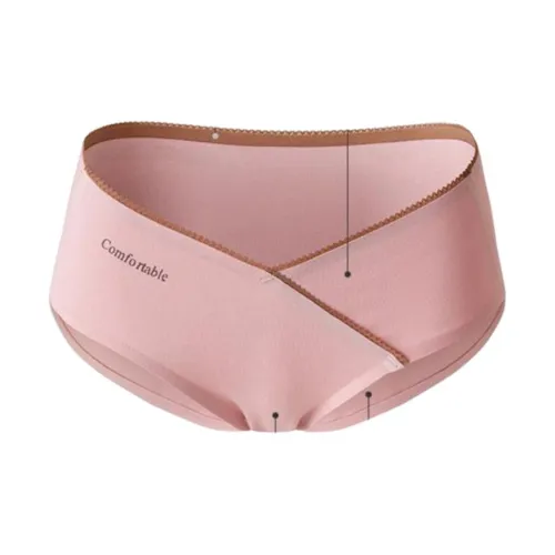 XIAGUNAI Камео Коричневый + Кирпично-Красный + Кожа + Кофейно-Серый Женские Трусики-Бикини