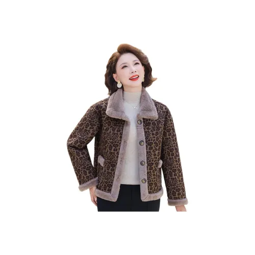 SHUHAOBAI Кофе Женские Средний Aged Пожилой Топы