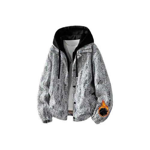 ZUOAN Экрю Мужские пуховики