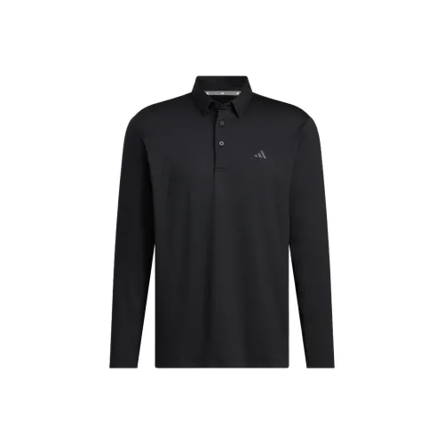 Adidas Поло с длинным рукавом для гольфа Мужская