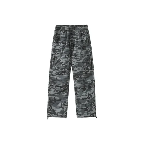 GANGZAI Камуфляж Унисекс Повседневные Штаны