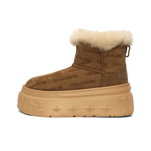 1807 Теплоизоляционные Снежные ботинки Унисекс устойчивые к истиранию