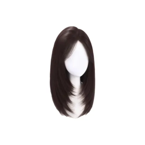 TIANKONGSHU Премиум Стиль Волосы на ключице Парик Смешанный Шелк Короткие Прямые Волосы