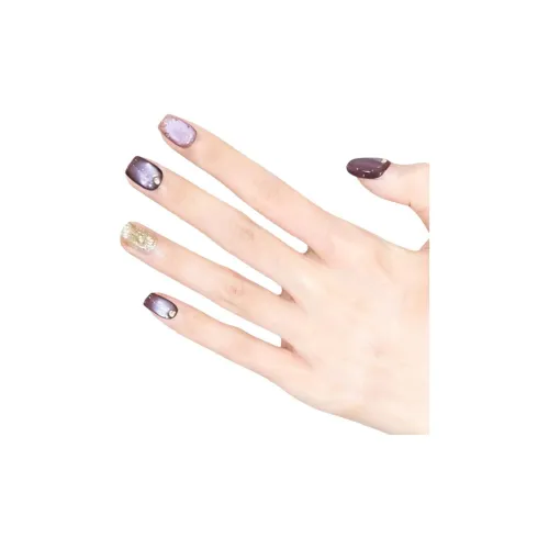 XNTX Заплатки для ногтей Ногти Art Заплатки Короткий LADDER Cool Color Series Стиль размытия Instagram