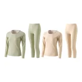 2 комплекта одежды (матча зеленый + овсяной)