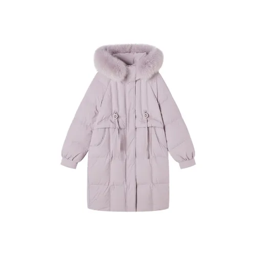 XIANGYING Фиолетовый Женские Пуховики