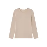 Осенний флисовый подклад, абрикос