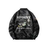 Зимний утеплённый, чёрный [без капюшона]