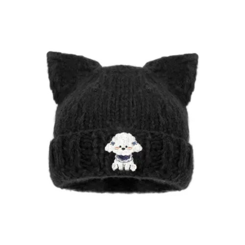 EEEENO Акриловые шапки-бини для женщин