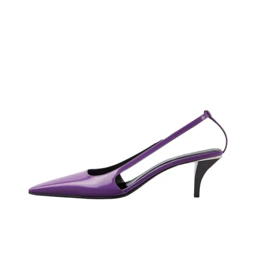 GUCCI Узкий каблук Высокие каблуки 5,6 см Женские Фиолетовый
