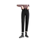 Black Fleece-Lined Pants  
Черные штаны с флисовой подкладкой