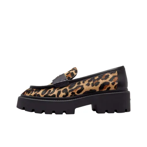 COACH Lucy Грубый каблук Высокие каблуки 5 см Женские Коричневый