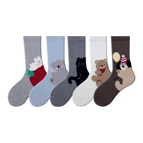 JOSINY Осенние и зимние носки с высоким верхом для женщин