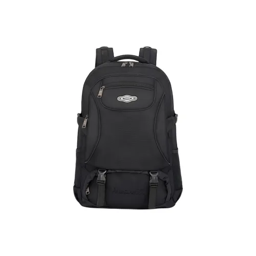 Warrior Нейлон Ноутбук Рюкзак Унисекс Черный