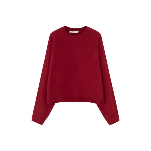 SOON FLOWER Красный Женские Свитера