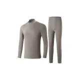 Супервысокий воротник, светло-серый