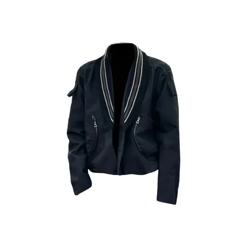 W9H2 Черный [Винтаж Академический Стиль] Унисекс Бейсбольные Джерси