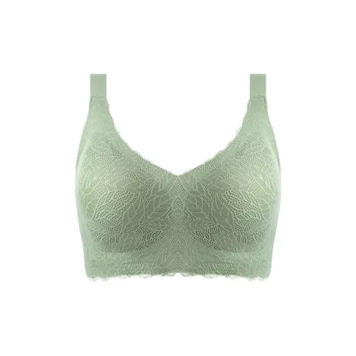 YIJIAYUAN Матча Зеленый Женские Бюстгальтеры