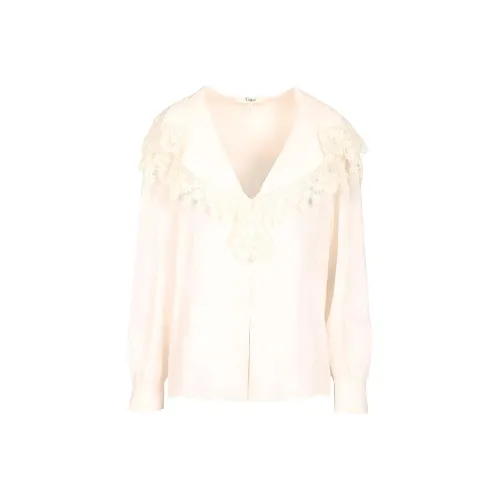 Chloé Белые Женские Рубашки