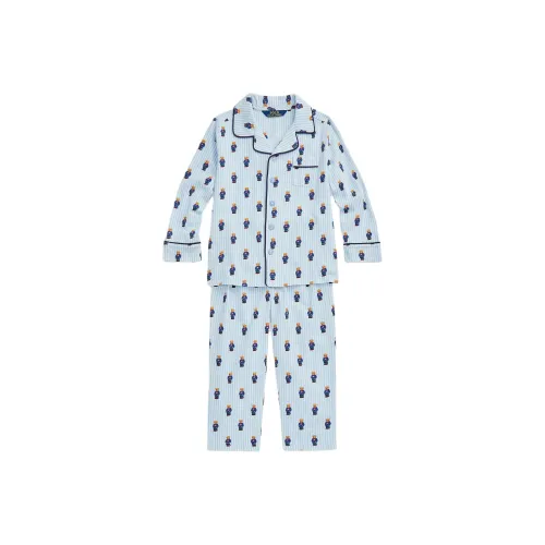 Polo Ralph Lauren Домашний Комплект SS25 Синий Детский