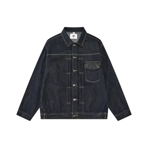 LEE COOPER Джинсовый синий Мужская Джинсовая куртка