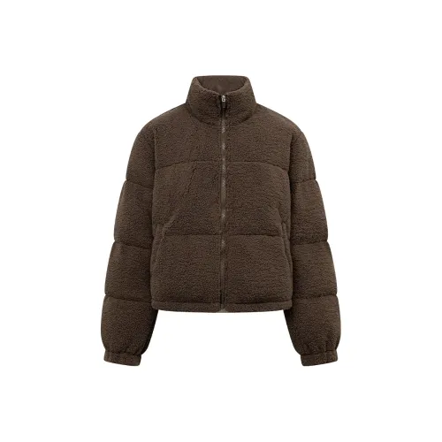Ariseism Кофейный Коричневый Женский Пуховик