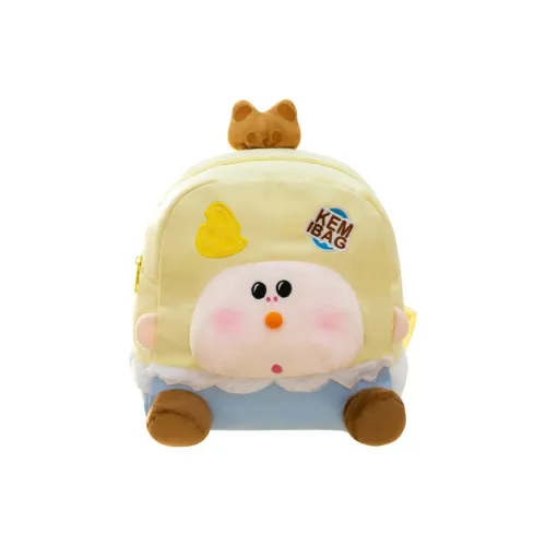 KINMAC Нейлон Рюкзак Стандартный Женский Неоново-Желтый