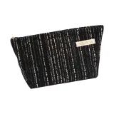 Черная шестигранная сумка 20*7,5*16