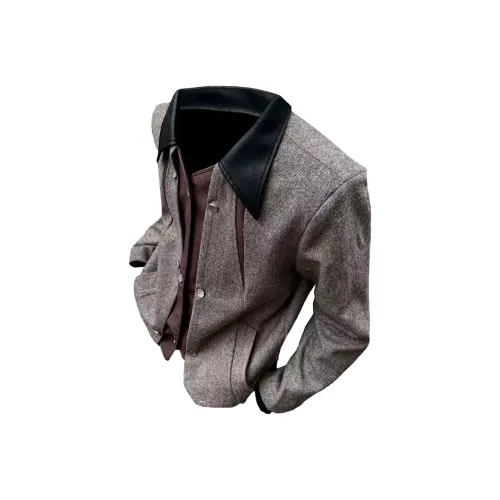 W9H2 Коричневый [Джентльмен Минималистичный] Унисекс Бейсбольные Джерси