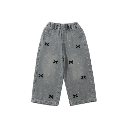 SHIBU Rice Соус Babe Яркий Ромб Арочный Джинсы PICTURE Цвет Pre School Джинсы