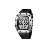 Серебристо-черный